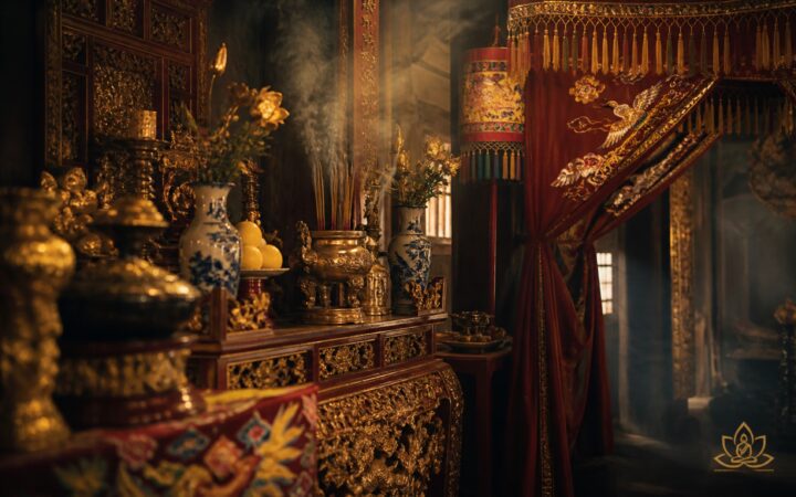 Không gian tín ngưỡng thờ Mẫu Việt Nam trang nghiêm