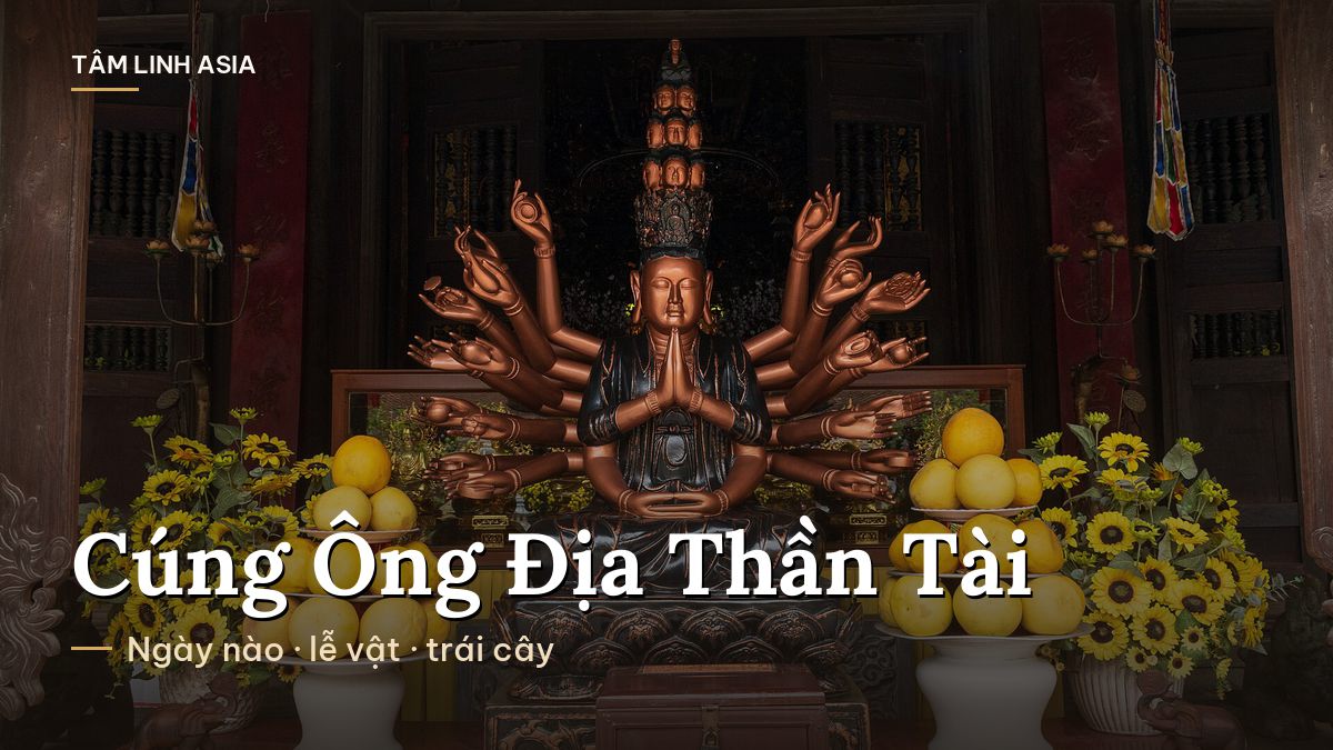 Bàn thờ bày trái cây xếp tháp và hoa hướng dương ở chùa Dư Hàng, Hải Phòng