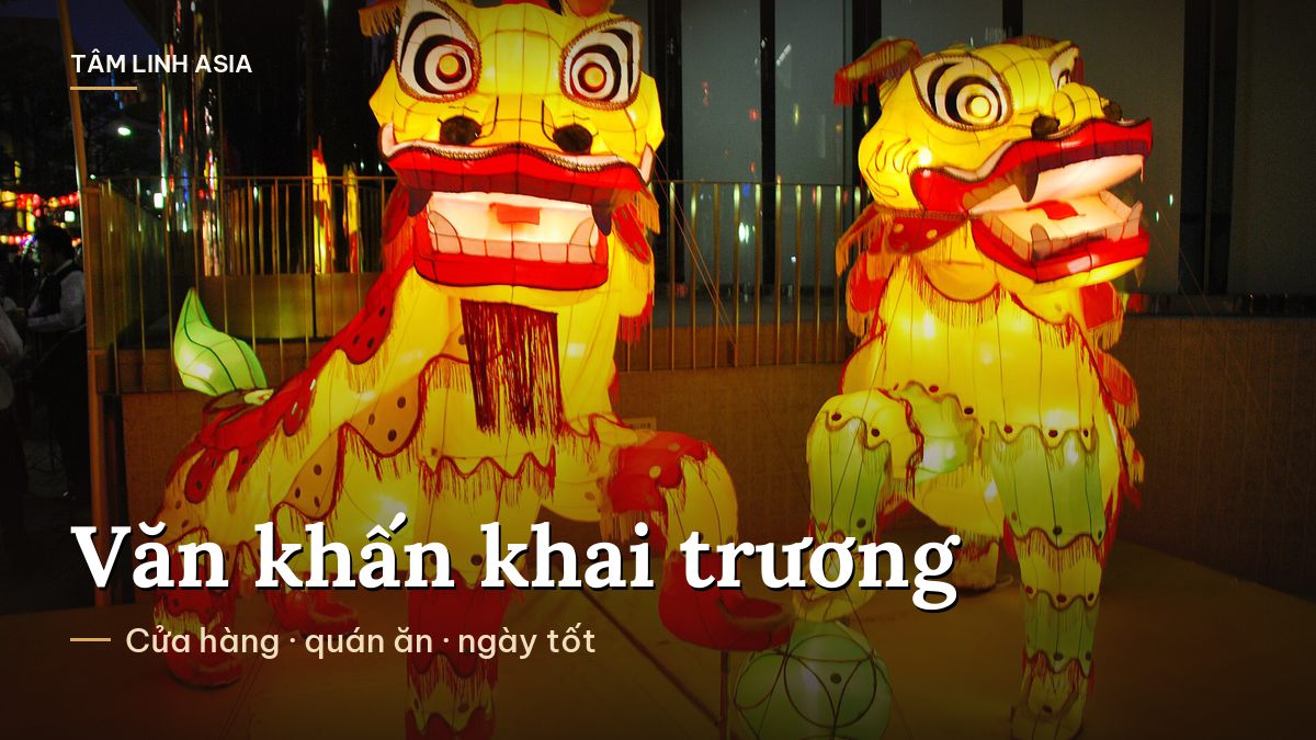 Hai chiếc đèn hình đầu lân rực rỡ trong đêm